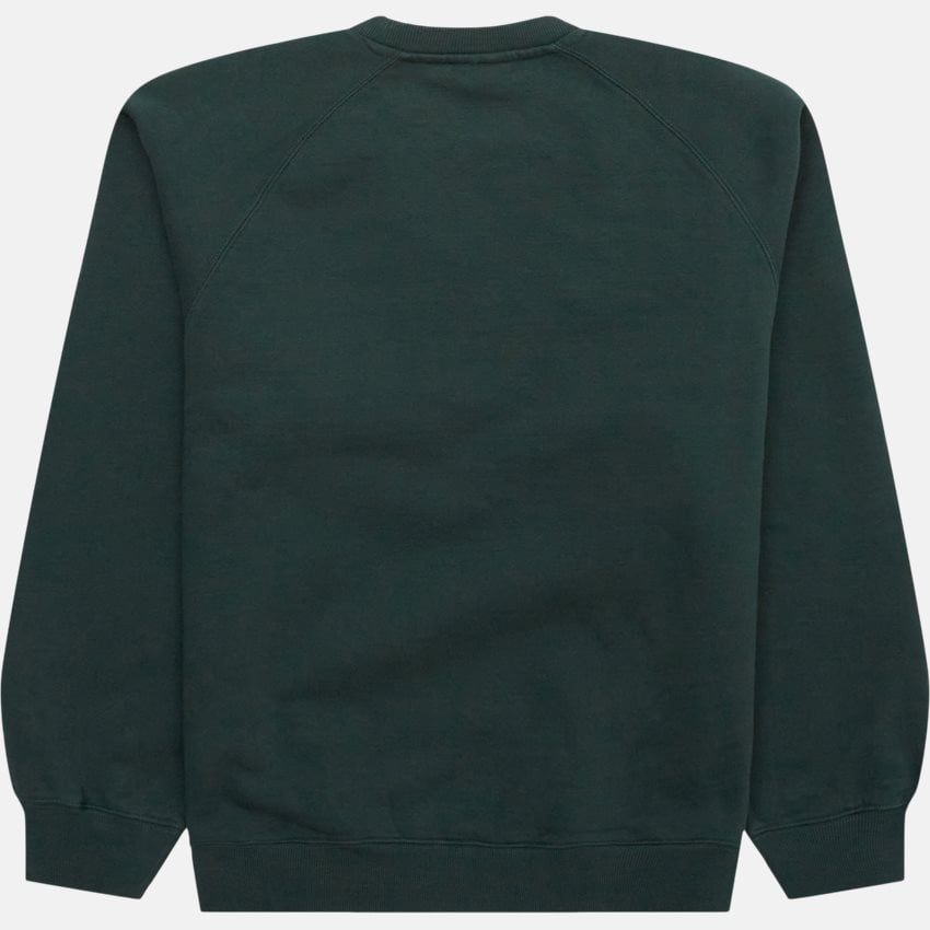 Carhartt WIP Sweatshirts BUBBLES SWEATSHIRT I032459 DISCOVERY GREEN